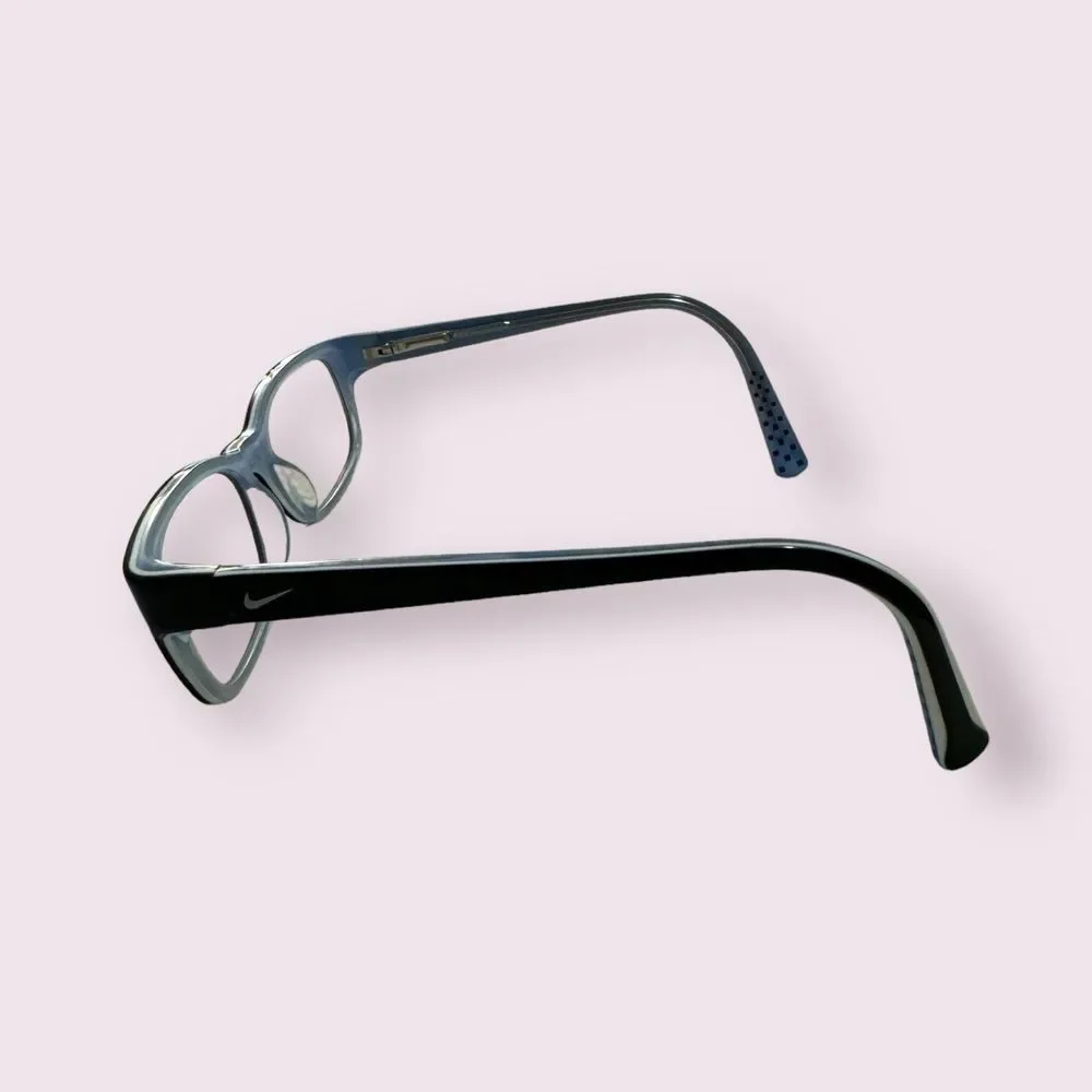 Nike 5513 Boys‎ Eyeglasses Frames 220 Black and Blue